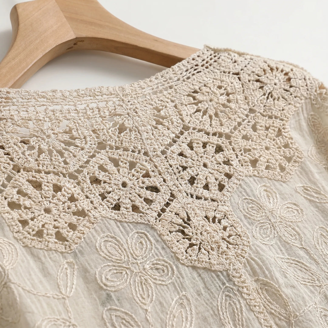 Bohemian Crochet Cardigan -  Sara