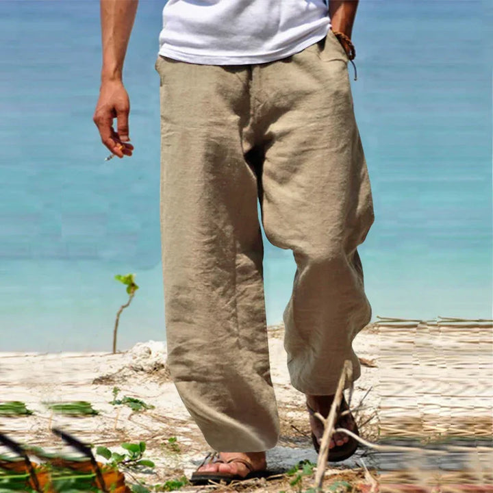 Breathable Wide-Leg Summer Trousers - Tyler