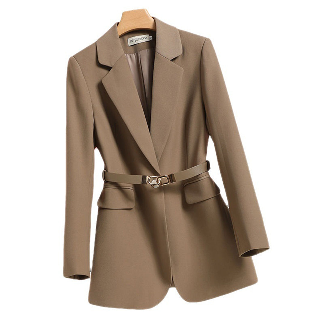 Dámský blazer s páskem – Melisande podzimní edice