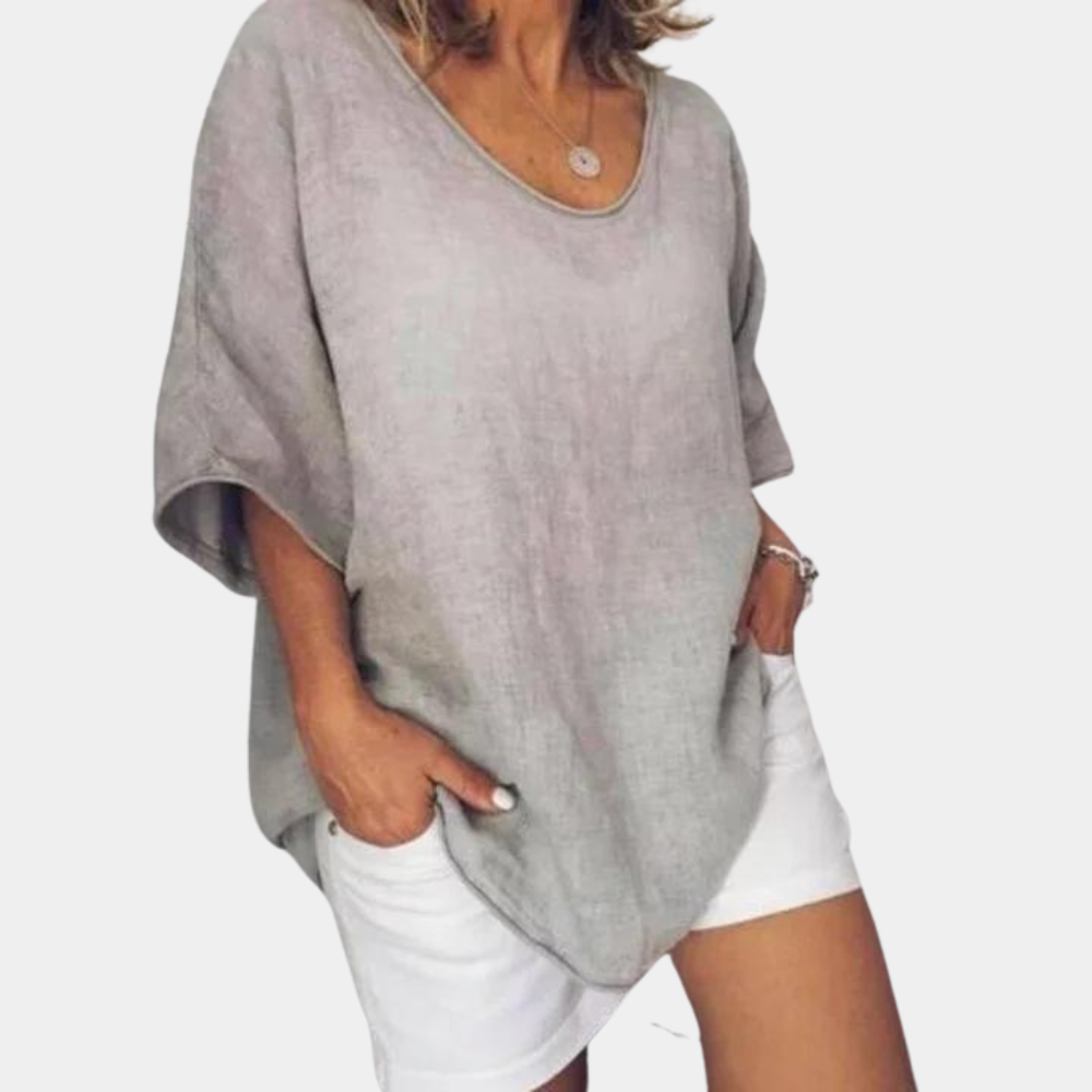 Trendy oversized dámské tričko – Malou
