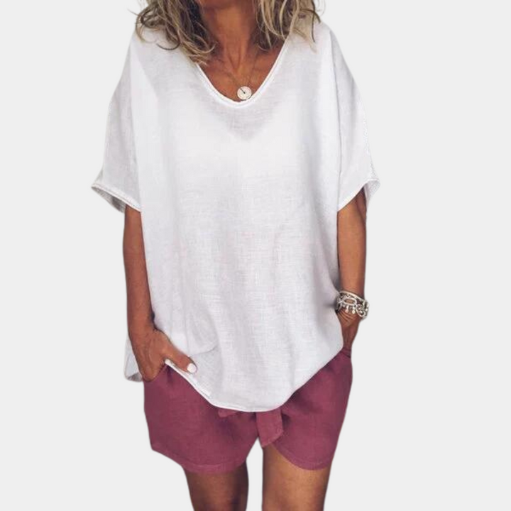 Trendy oversized dámské tričko – Malou