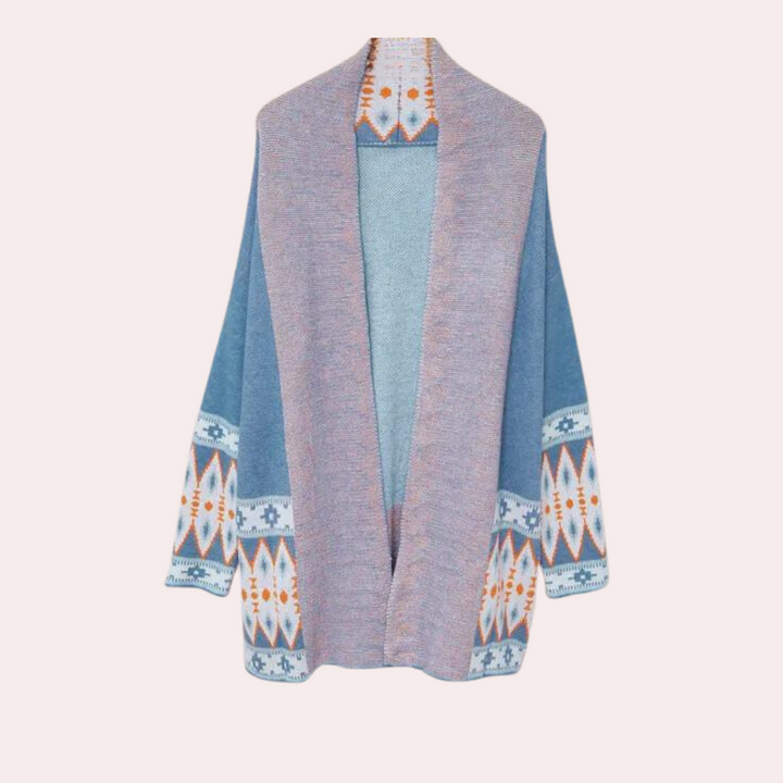 Dámský boho pletený cardigan z jemného materiálu – Selina