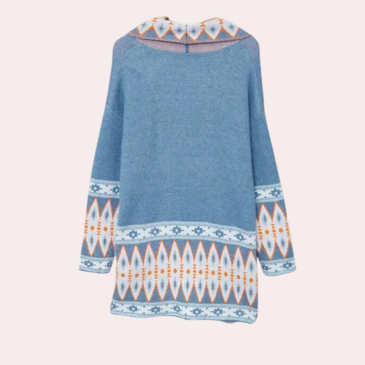 Dámský boho pletený cardigan z jemného materiálu – Selina