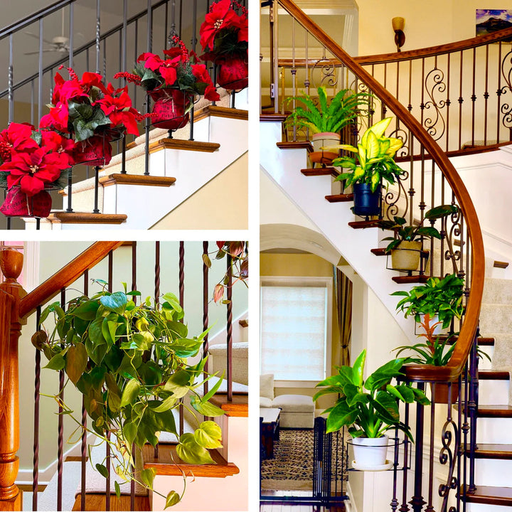 Závěsný květinový stojan na zábradlí – Balconia