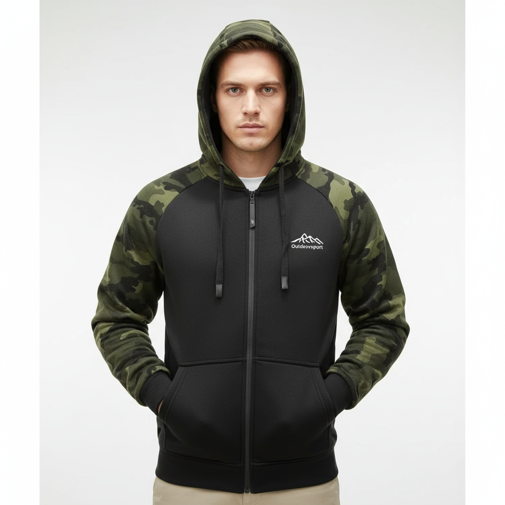 Camo Fleecejacke Für Herren - Dominik