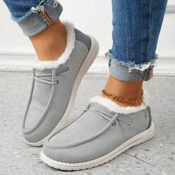 Dámské zimní boty Slip-On s plyšovou podšívkou – Maren