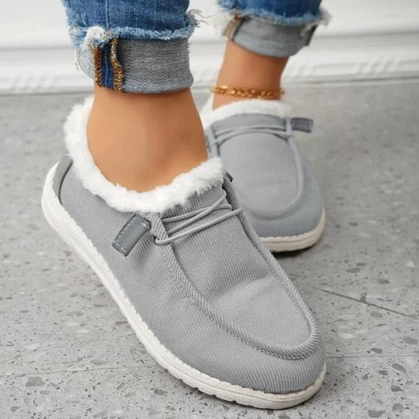 Dámské zimní boty Slip-On s plyšovou podšívkou – Maren