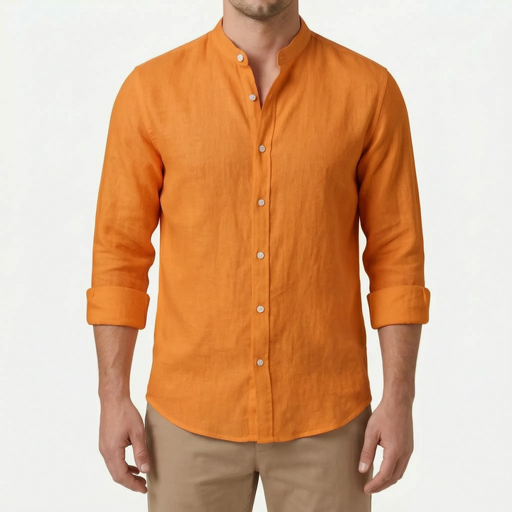 Casual Button-Up Shirt -  Bobby