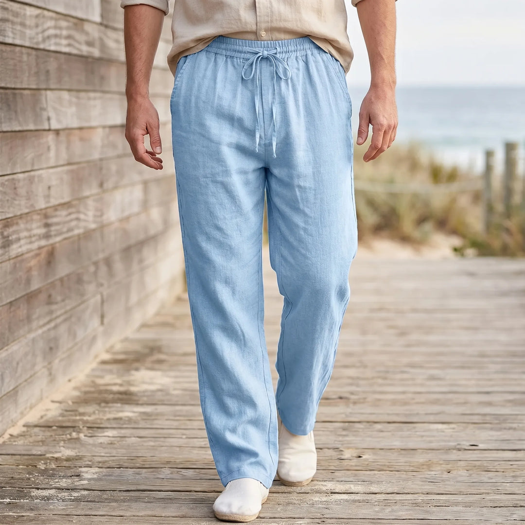 Casual Straight Trousers -  Charlie
