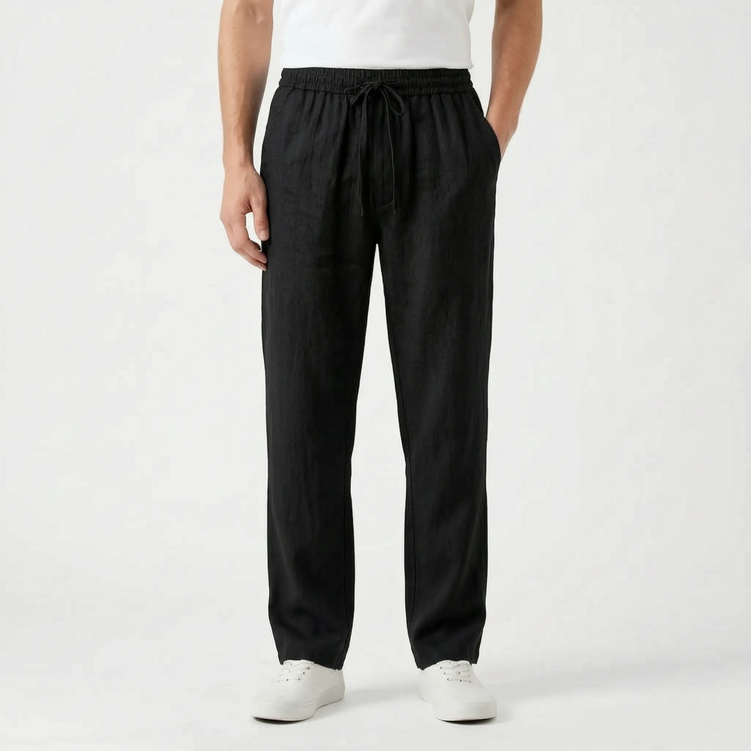 Casual Straight Trousers -  Charlie