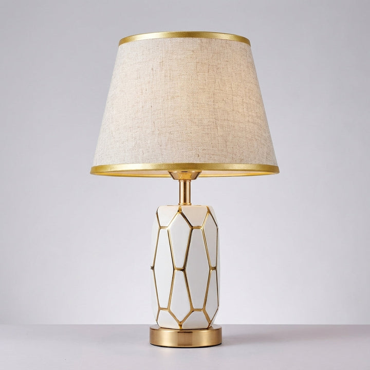 Ceramic Style Table Lamp -  Nostalux
