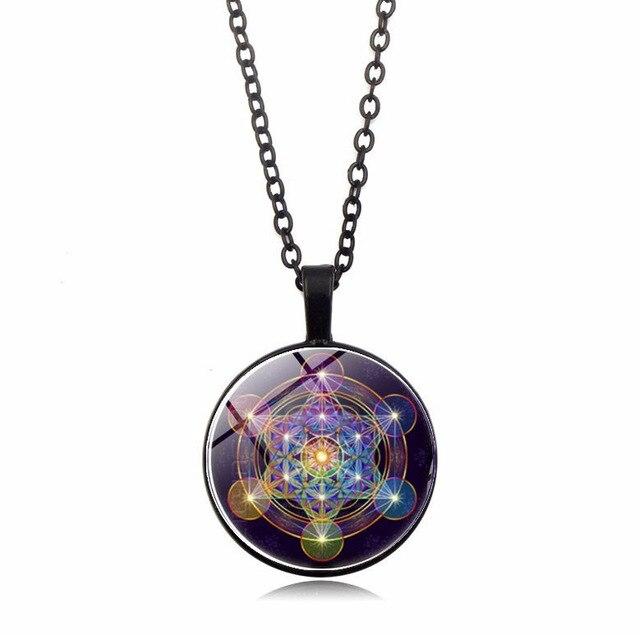 Chakra přívěsek s Metatronovou kostkou - Solantra