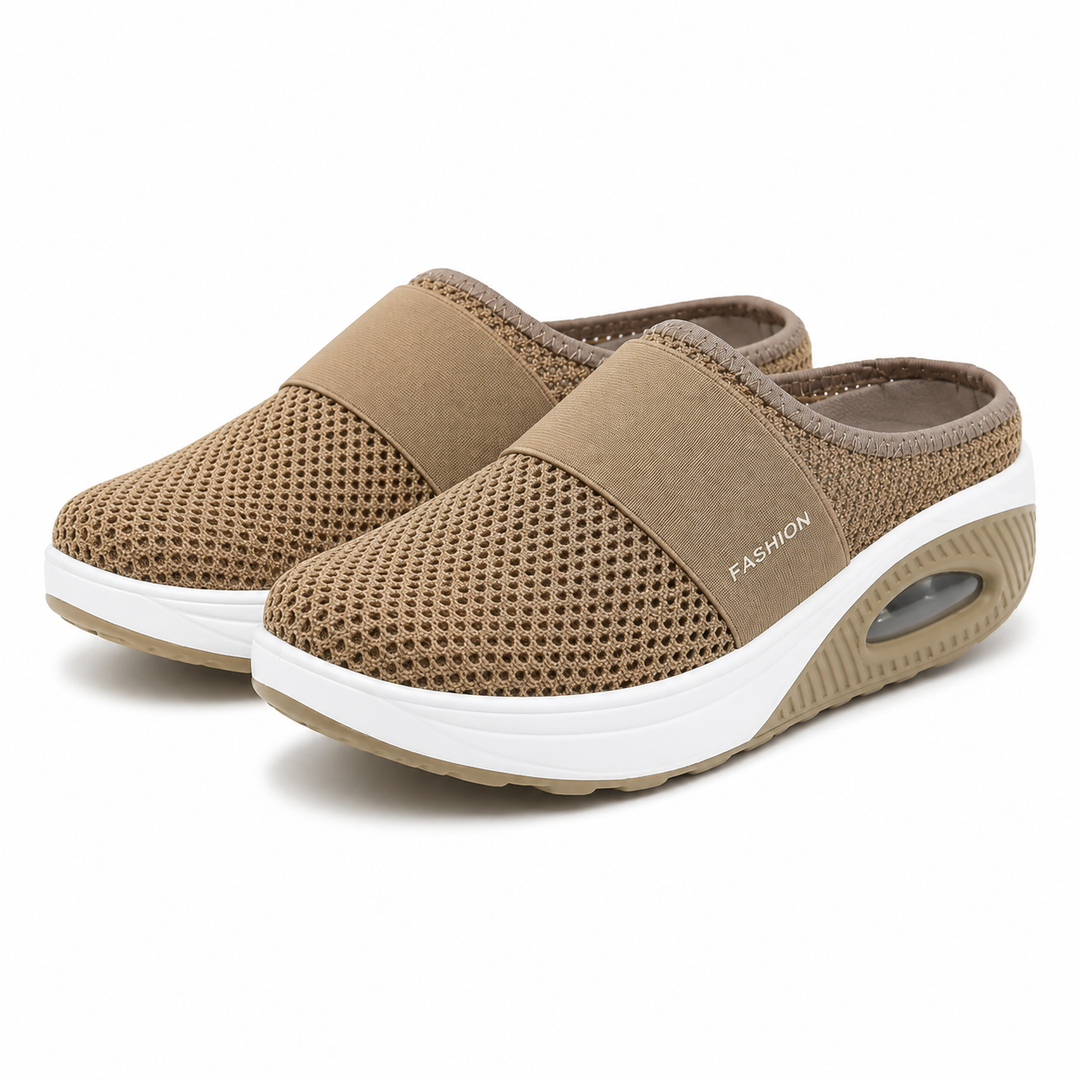 Orthopedic Slip-On Sandals for Women - Comfortable Breathable Walking Shoes 16