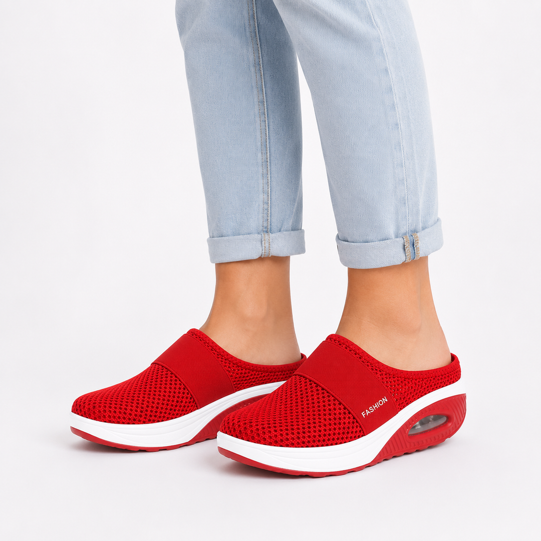 Orthopedic Slip-On Sandals for Women - Comfortable Breathable Walking Shoes 21
