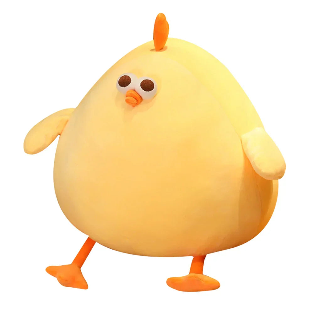 Gelbes Huhn Plüschtier, Kuscheltier, weiches Stofftier, Kinder Geschenk, niedlich, 30 cm