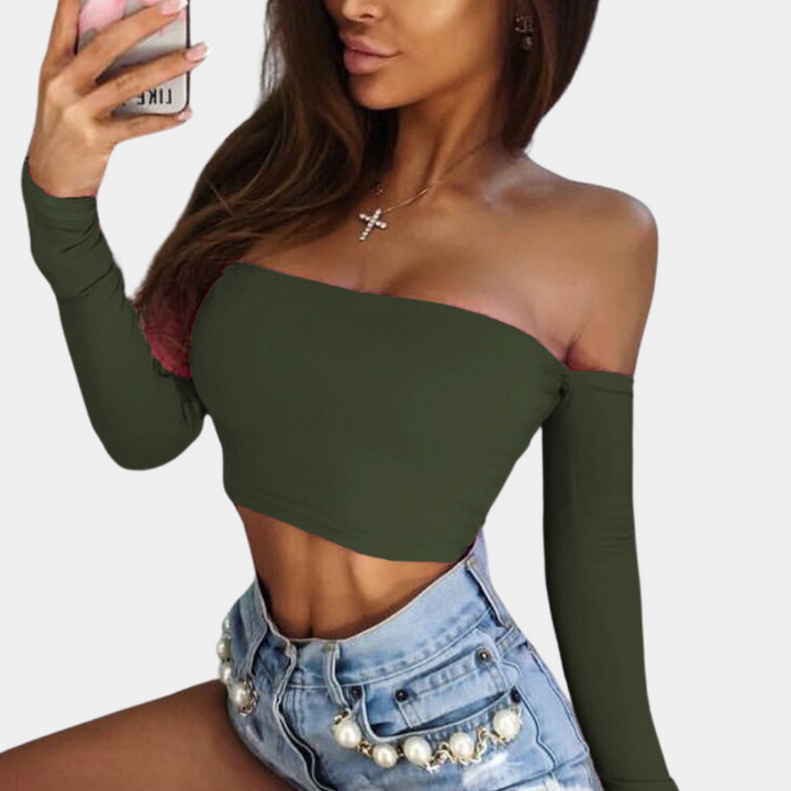 Dámská halenka s odhalenými rameny – Arielle