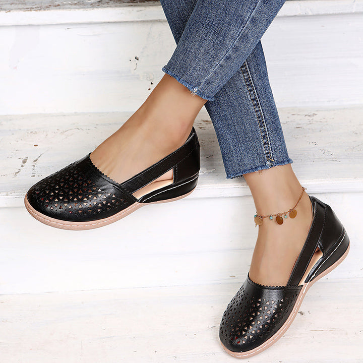 Closed-Toe Sandal With Open Heel - Kristine