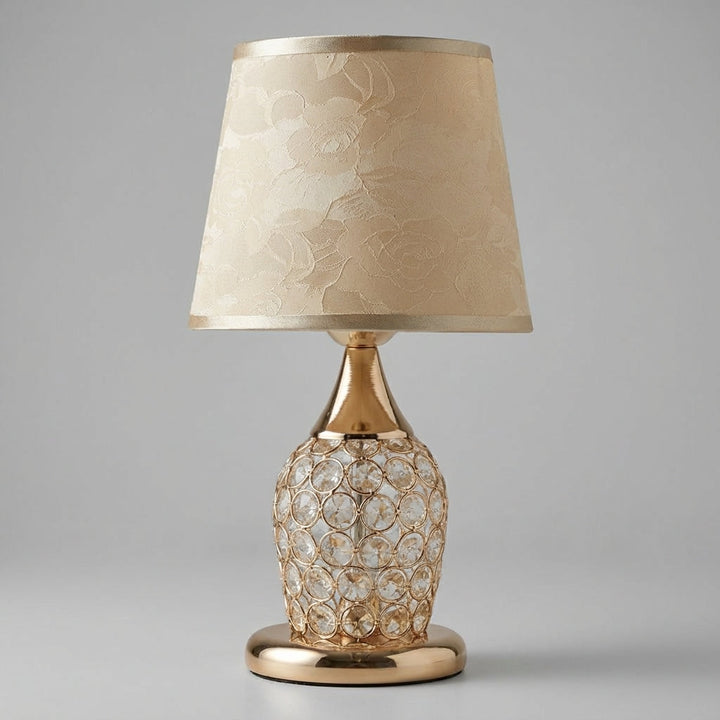 Crystal Accent Table Lamp -  Romantique