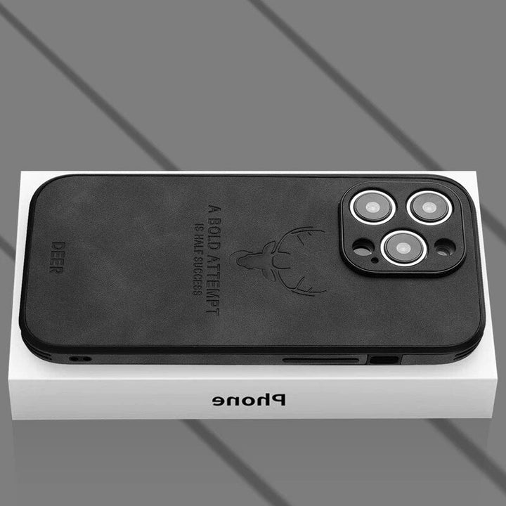 Luxusní jelení kůže iPhone obal - Veltro