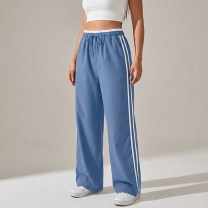 Damen Jogginghose Mit Weitem Bein - Eloise