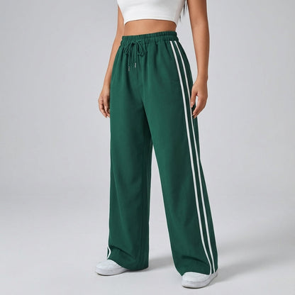 Damen Jogginghose Mit Weitem Bein - Eloise