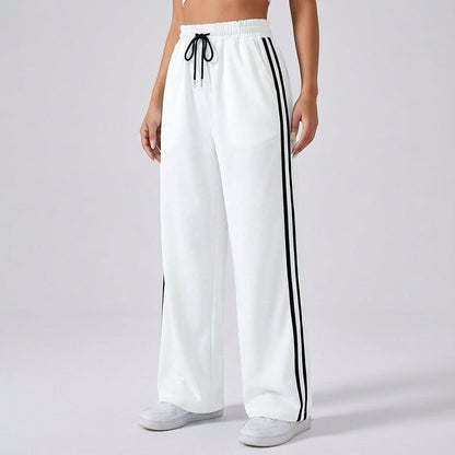 Damen Jogginghose Mit Weitem Bein - Eloise