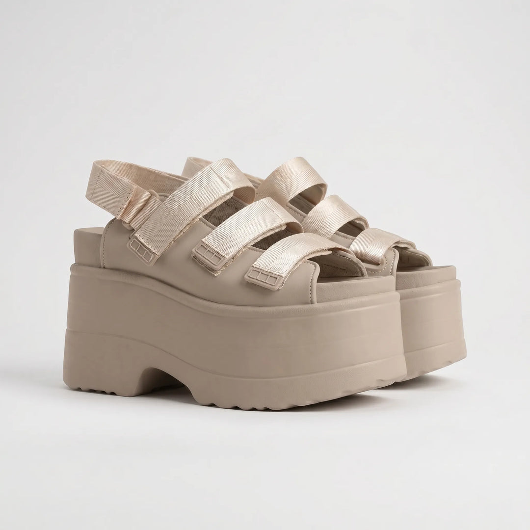 Dámské Sandály Na Platformě V Retro Stylu - Ruby