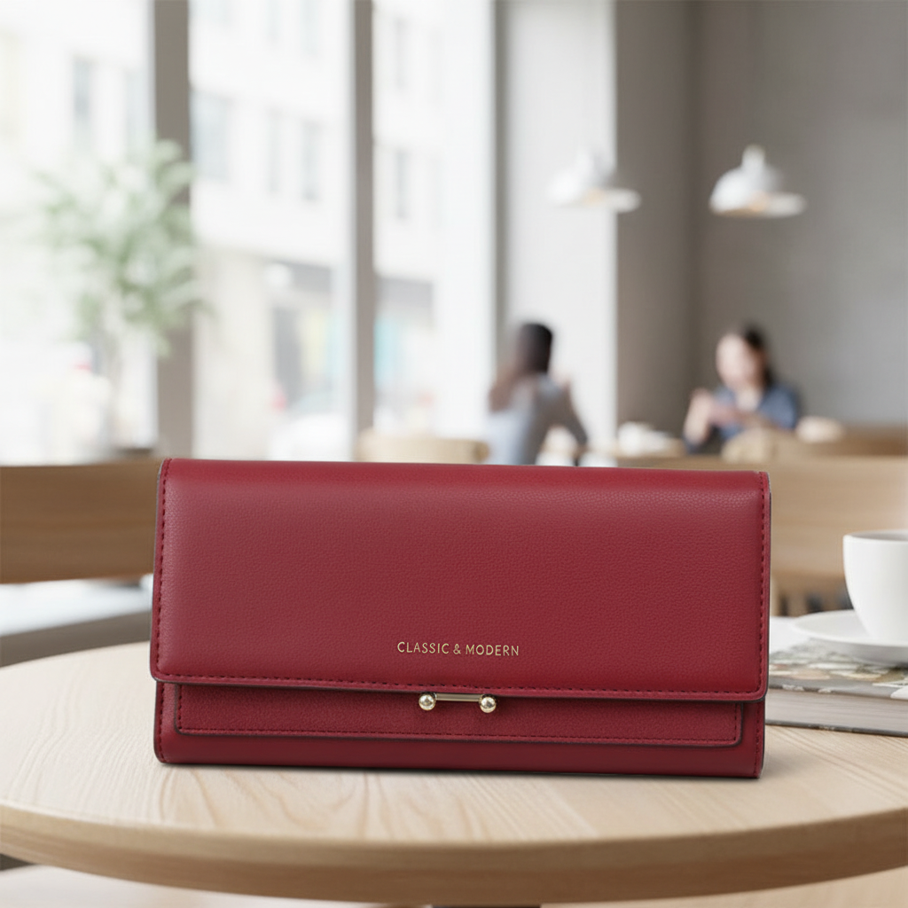 Damski Portfel Z PU - EleganceWallet 