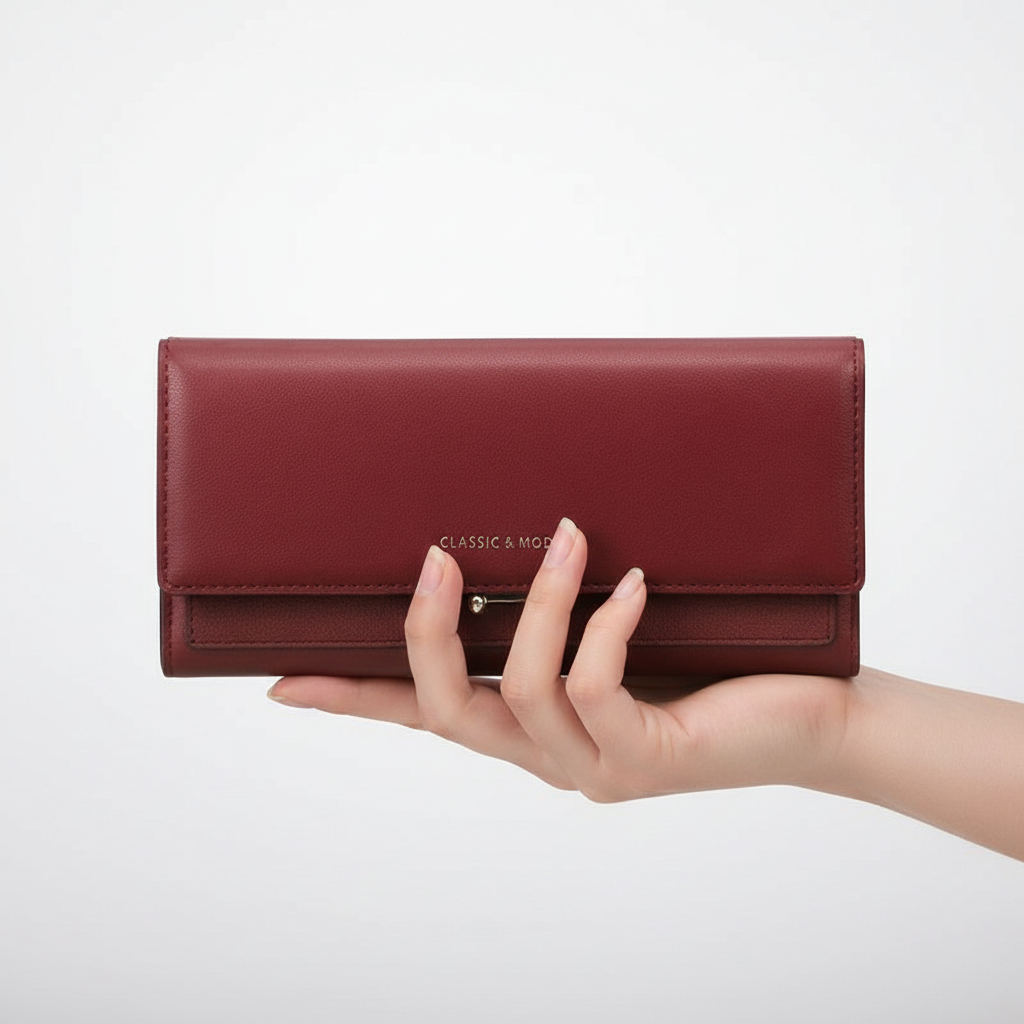 Damski Portfel Z PU - EleganceWallet 