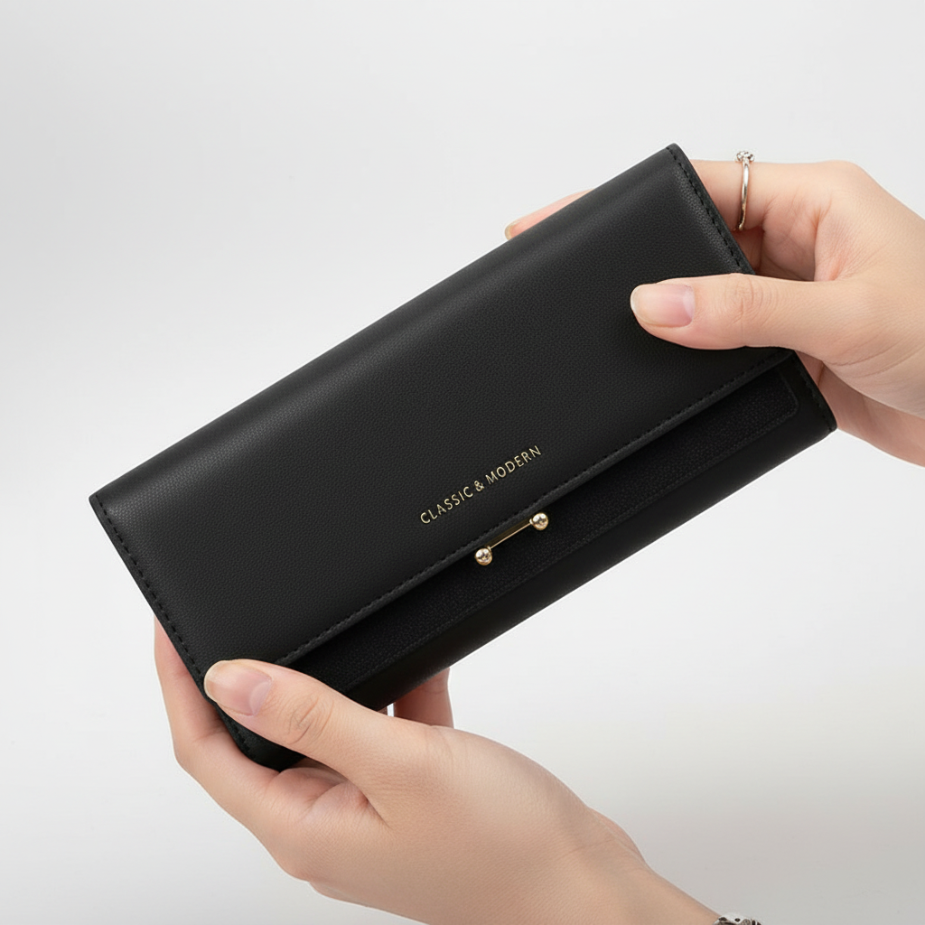 Damski Portfel Z PU - EleganceWallet 