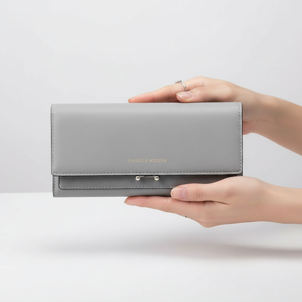 Damski Portfel Z PU - EleganceWallet 