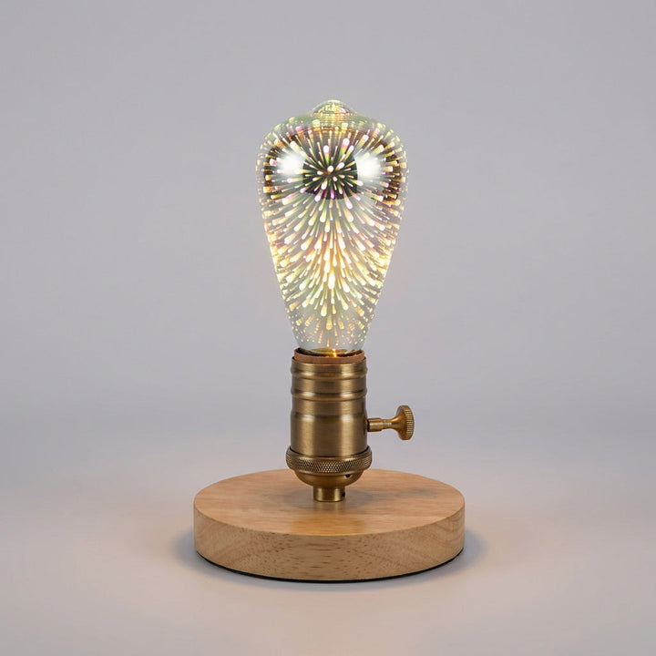 Decorative 3D Flame Bulb - Auraflare