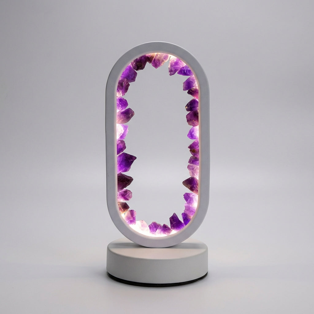 Decorative Tabletop Wellness Lamp -  Violetis