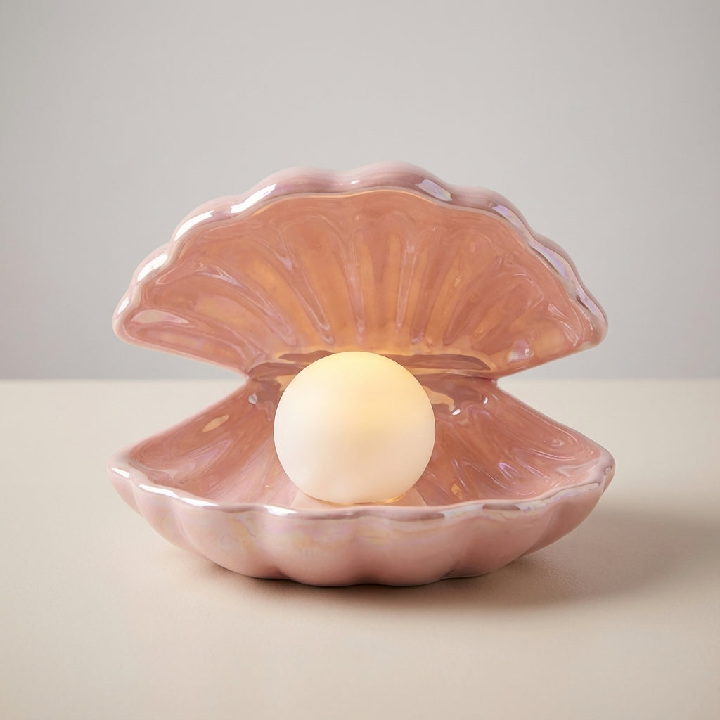 Decorative Shell Table Lamp -  Shellune