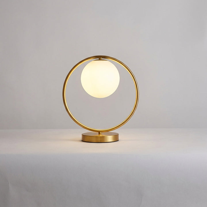 Dimmable Ring Table Lamp - Orbella