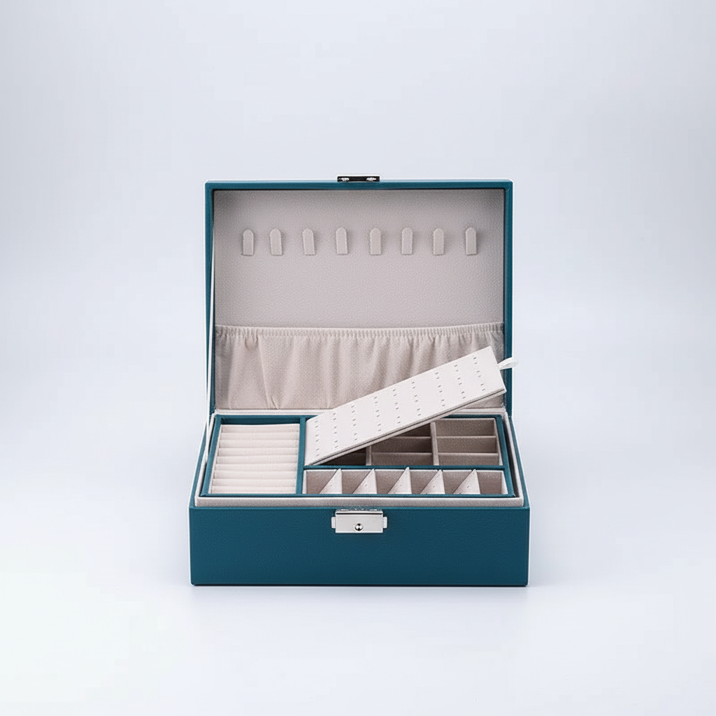 Doppellagige Schmuckaufbewahrung - JewelryHaven 