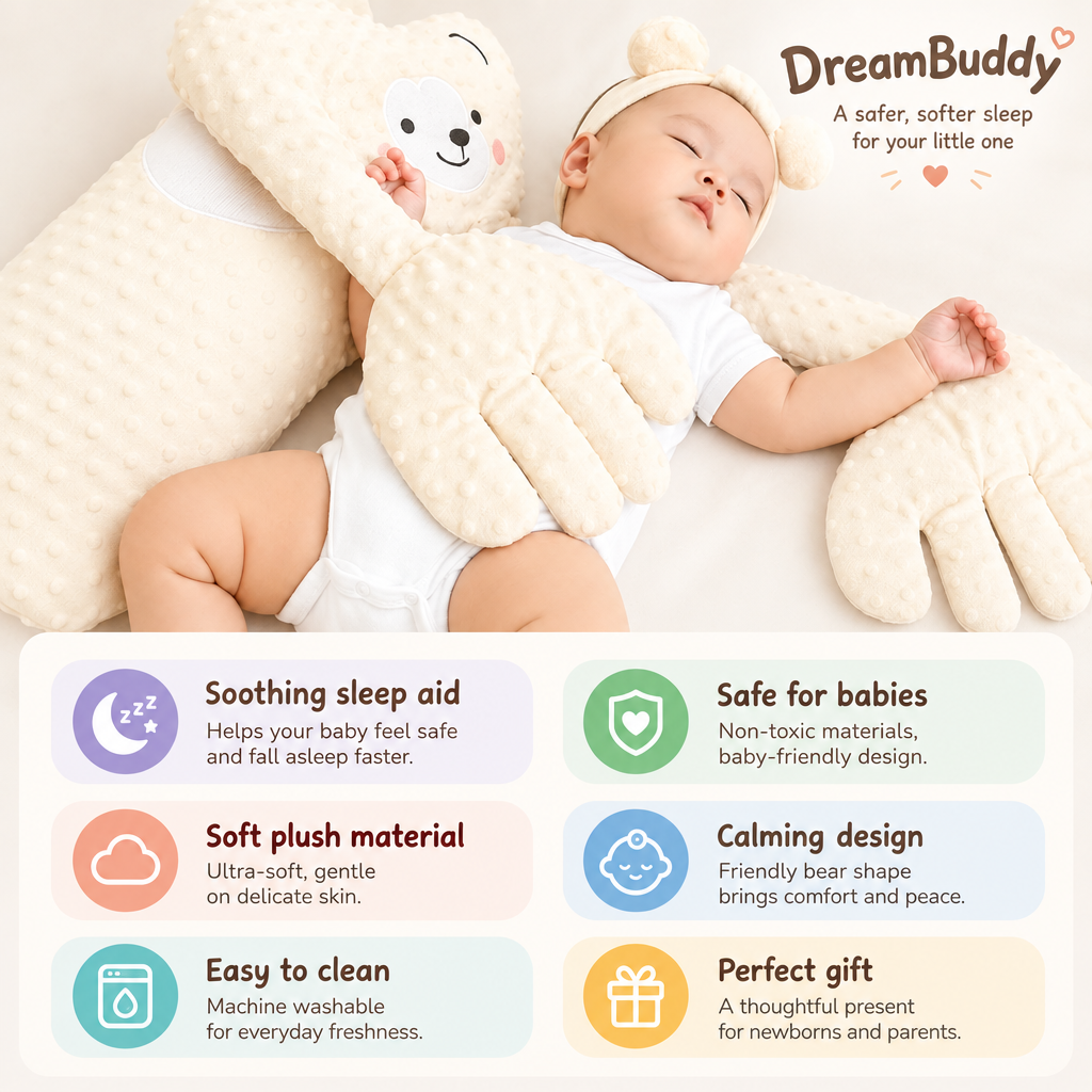 DreamBuddy – Soothing Sleep Plush for Babies 3