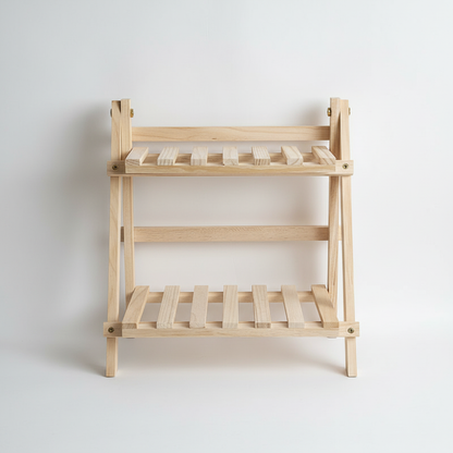 Drewniany Organizer Biurkowy - ClutterBuster 