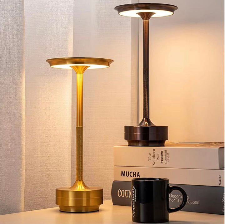 ClarityGlow Luxusní edice | Bezdrátová LED stolní lampa