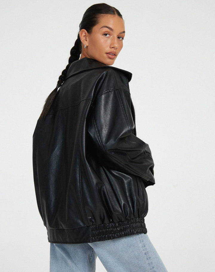 Oversize dámská bunda Los Leren – Yara