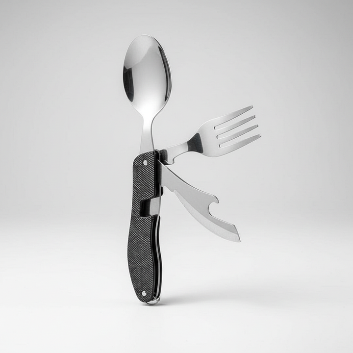 Edelstahl Outdoor Mehrzwecktool - CampSpoon