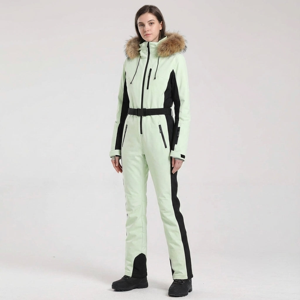 Einteiliges Skioverall Mit Kapuze - Clarissa