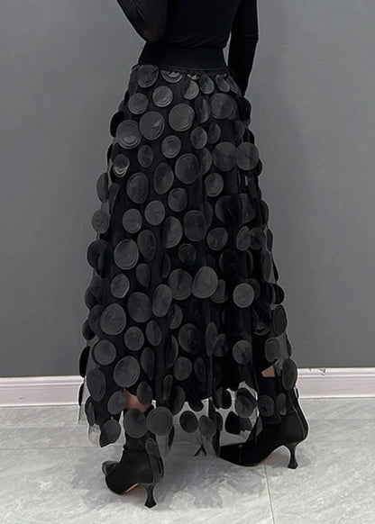 Kolebající sukně s puntíky – Maëlle