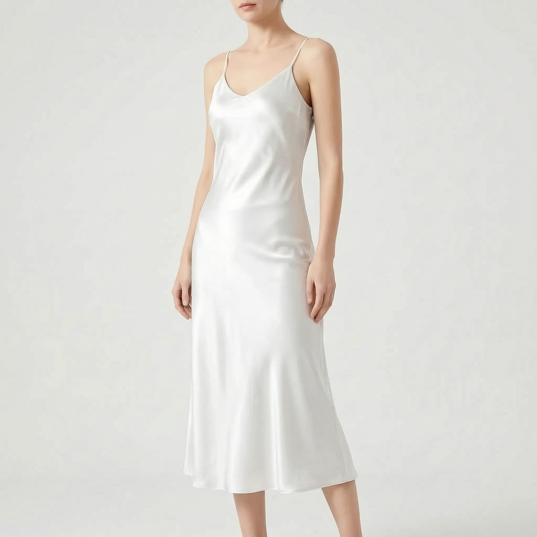 Elegant Slip Midi Dress -  Charlotte