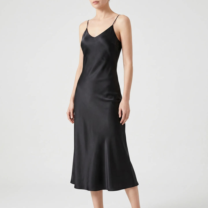Elegant Slip Midi Dress -  Charlotte