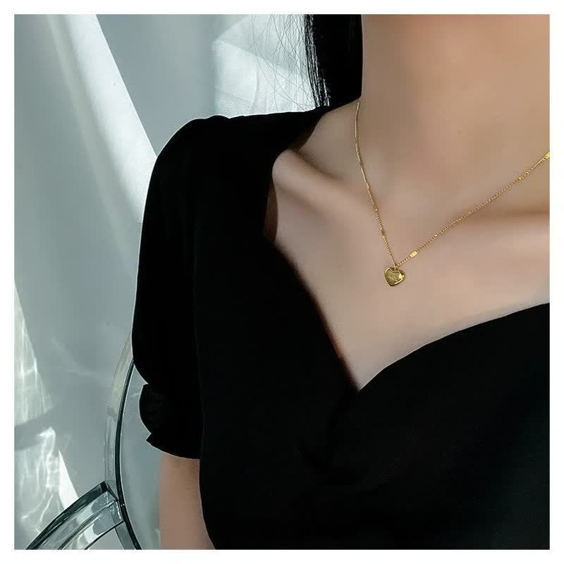 Elegante Halskette - GoldenGleam 