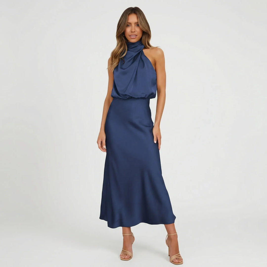Elegantes Partykleid In Glänzender Ausführung - Gail