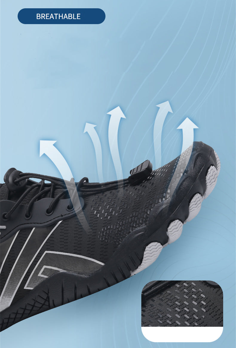 Prodyšné a protiskluzové pro ženy a muže - barefoot boty FlexStep