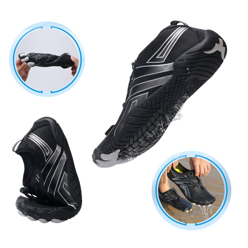 Prodyšné a protiskluzové pro ženy a muže - barefoot boty FlexStep