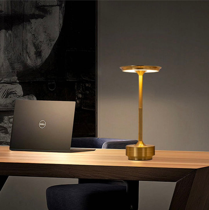 ClarityGlow Luxusní edice | Bezdrátová LED stolní lampa